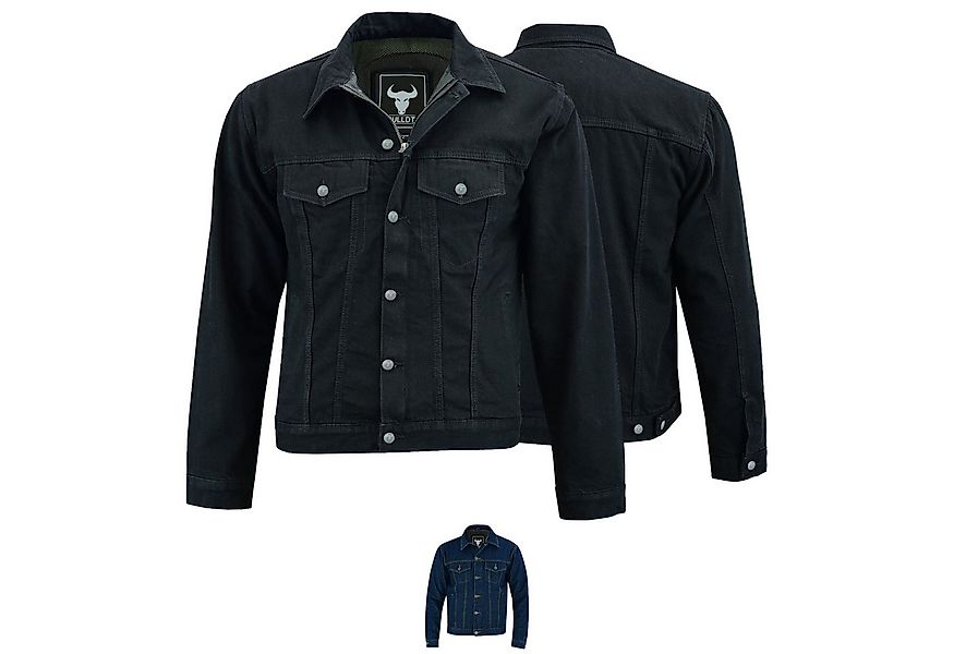 BULLDT Motorradjacke BLD324j Denim Jeansjacke Motorradjacke Trucker Jacke D günstig online kaufen