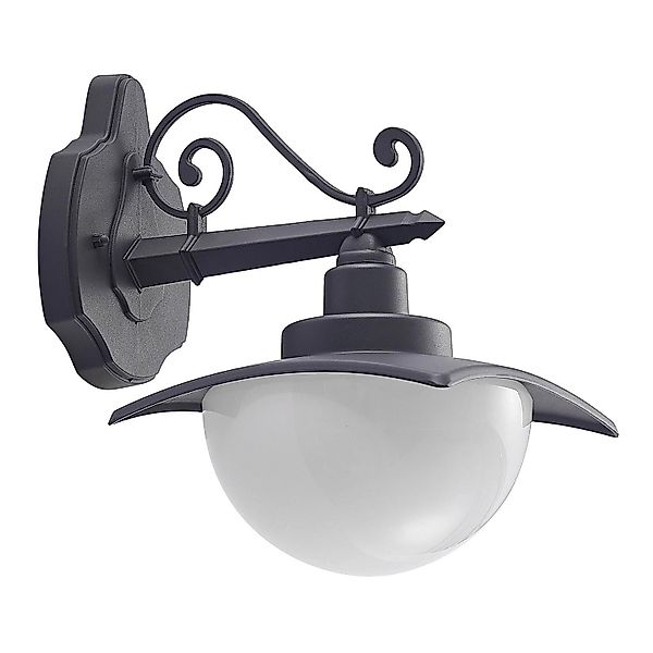 Lindby Wandleuchte Außen Elinda 9926001 Spritzwassergeschützt Landhaus Vint günstig online kaufen