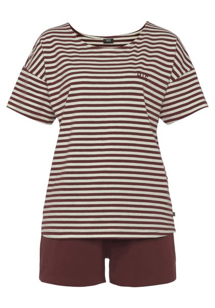 H.I.S Shorty 2 tlg., mit Logostickerei auf der Brust günstig online kaufen