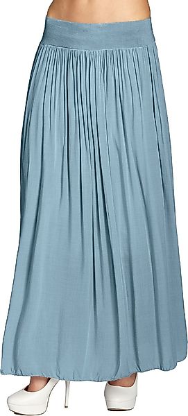 Caspar Faltenrock RO034 leichter langer eleganter günstig online kaufen