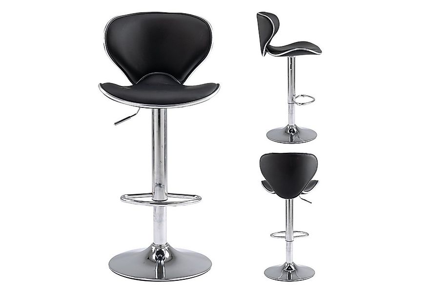 FOXSPORT Barhocker Höhenverstellbar, Höhenverstellbar, um 360° drehbar günstig online kaufen