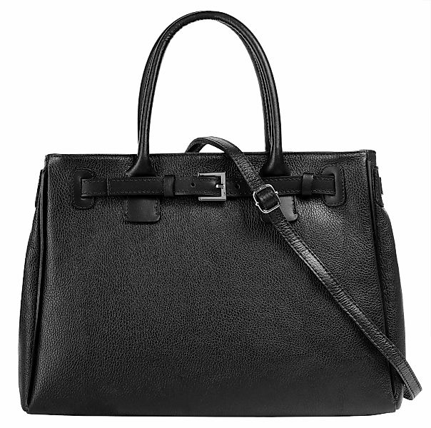 Cluty Henkeltasche echt Leder, Made in Italy günstig online kaufen
