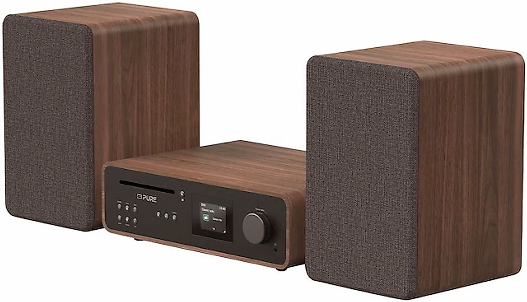 Pure Lautsprechersystem »Classic Stereo« Stereo (Bluetooth App-Steuerung günstig online kaufen