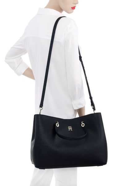 Tommy Hilfiger Henkeltasche TH EMBLEM SATCHEL, günstig online kaufen