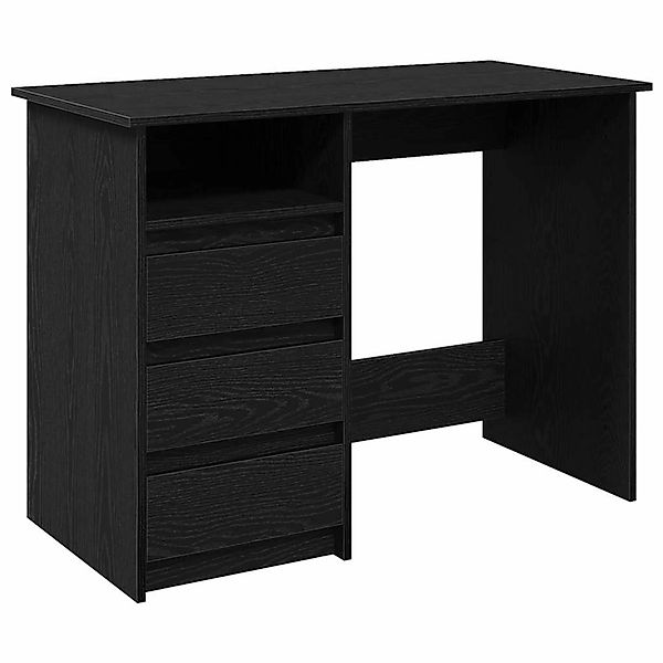 vidaXL Schreibtisch Schwarz 102x50x75 cm Holzwerkstoff 860464 günstig online kaufen