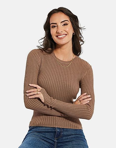 Threadbare Strickpullover Hannah (1-tlg) mit stilvollen Knopfdetails an den günstig online kaufen
