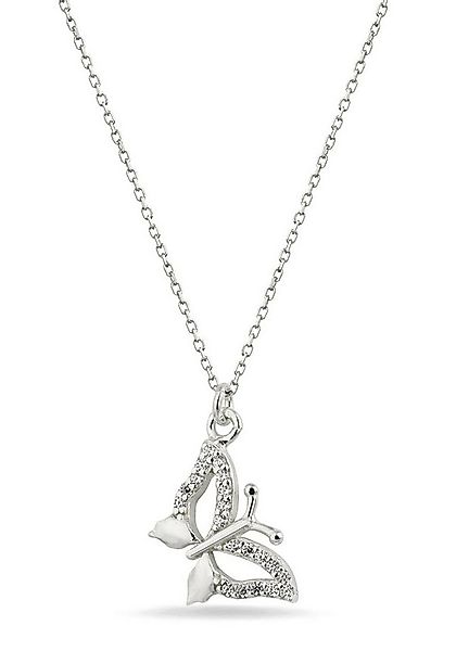 Einzelstück Charm-Kette Rebirth Halskette mit Schmetterling 925 Sterling Si günstig online kaufen