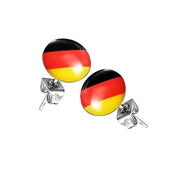 Taffstyle Paar Ohrstecker Ohrringe Fanartikel Fahne günstig online kaufen