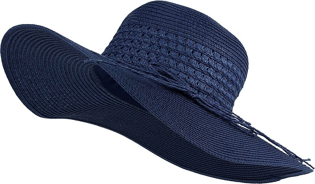styleBREAKER Sonnenhut Großer Sonnenhut mit Hutband günstig online kaufen