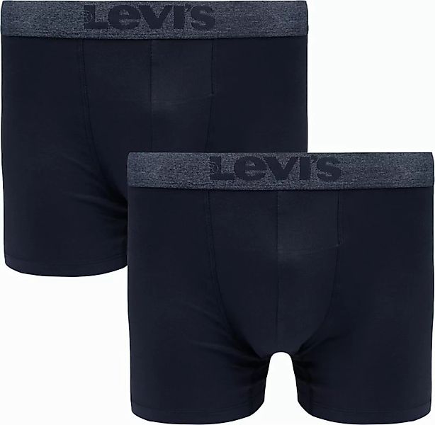 Levi's Brief Boxershorts 2-Pack Navy Melange - Größe XL günstig online kaufen