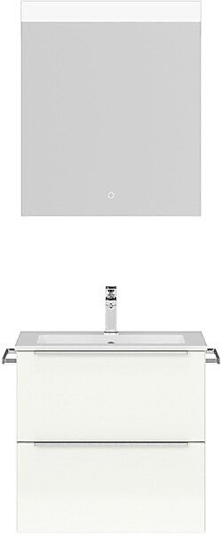 nobilia® Badmöbel-Set »Levere« vormontiert, mit Soft-Close, 2 Stk. tlg. günstig online kaufen