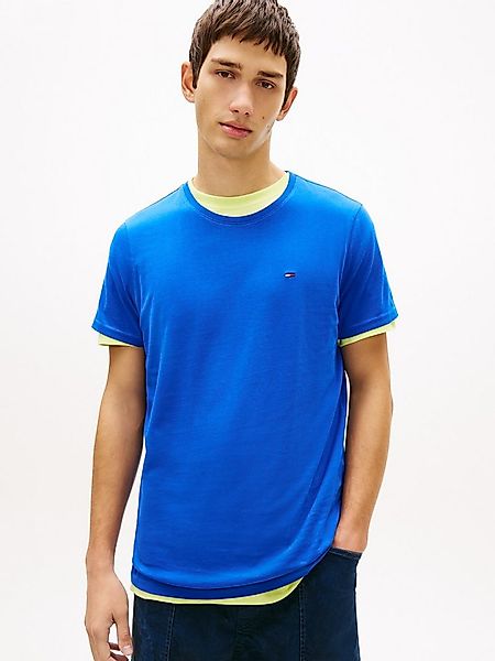 Tommy Jeans T-Shirt TJM ESSENTIAL SOLID TEE mit Rundhalsausschnitt und deze günstig online kaufen