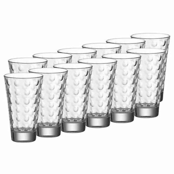 LEONARDO OPTIC Trinkglas groß 300 ml 12er Set Trinkgläser transparent günstig online kaufen