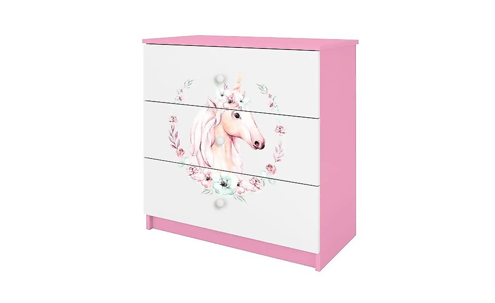 Kommode  Pferd ¦ rosa/pink ¦ Maße (cm): B: 81 H: 80,5 Kommoden & Sideboards günstig online kaufen