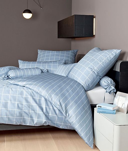 Janine Wendebettwäsche "modernclassic 39025" 2 Stk. mit Reißverschluss, 100 günstig online kaufen