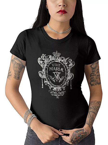 Vive Maria Maria's Baroque Damen T-Shirt schwarz günstig online kaufen