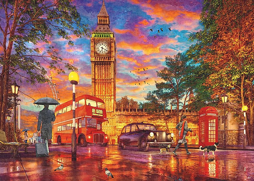 Ravensburger Verlag GmbH Puzzle Sonnenuntergang in günstig online kaufen