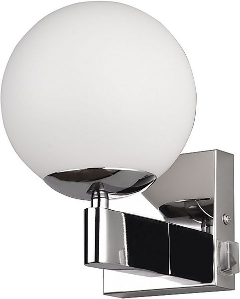 TRIO Leuchten Wandleuchte KULA, Badezimmer Wandlampe, exkl. 1x E14 max 10W, günstig online kaufen