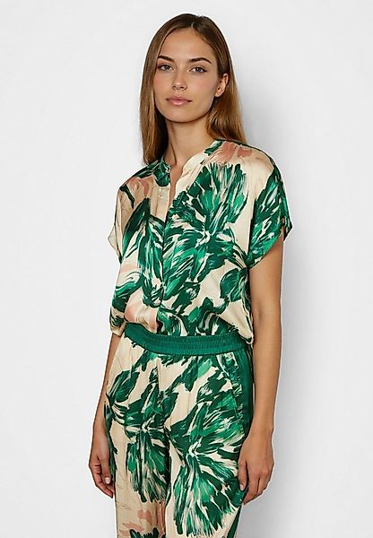 MARC AUREL Druckbluse mit grünem Print günstig online kaufen