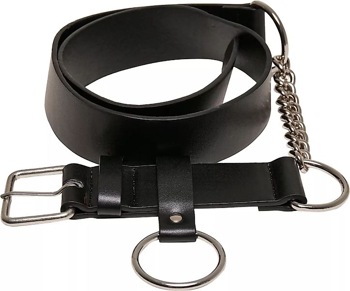 URBAN CLASSICS Hüftgürtel "Accessoires Chain Imitation Leather Belt" günstig online kaufen