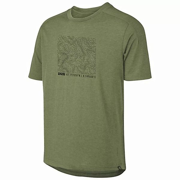 IXS T-Shirt T-Shirts iXS Flow Tech Tee Contour olive S (1-tlg) günstig online kaufen