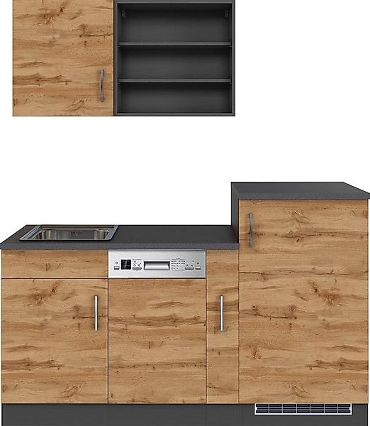 KOCHSTATION Küche KS-Mali, Breite 170 cm, mit E-Geräten günstig online kaufen