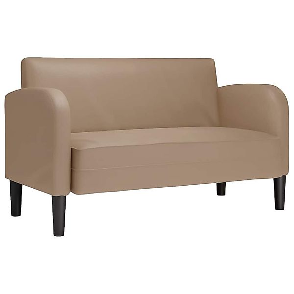 vidaXL Sofa Zweisitzer-Sofa Cappuccino-Braun 110 cm günstig online kaufen