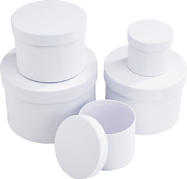 VBS Aufbewahrungsdose Rund, 5er-Set günstig online kaufen
