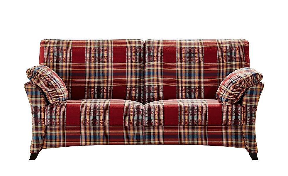 Sofa 2,5-sitzig  Mikado - rot - 176 cm - 93 cm - 91 cm - Polstermöbel > Sof günstig online kaufen