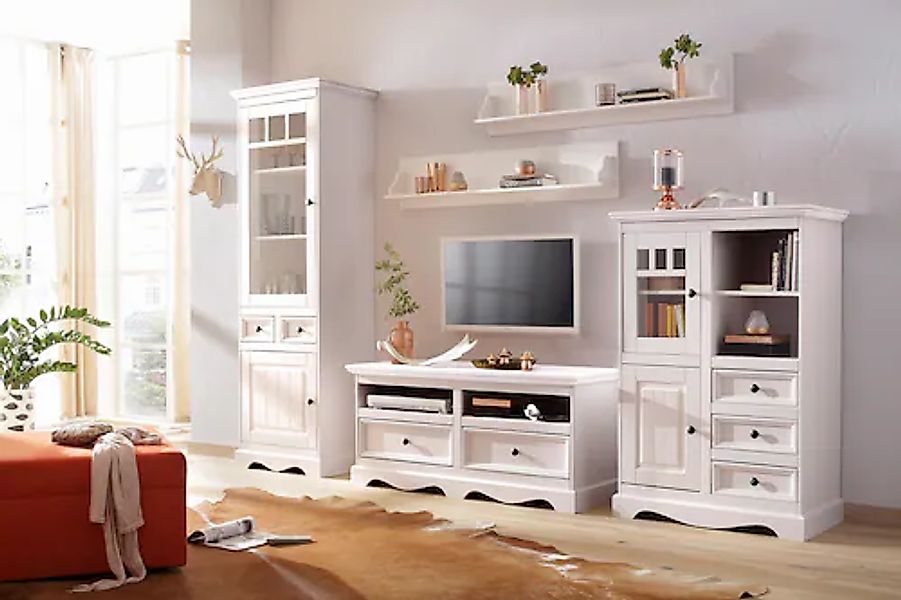 Home affaire Highboard »Melissa«, Vitrine, Breite 80 cm günstig online kaufen