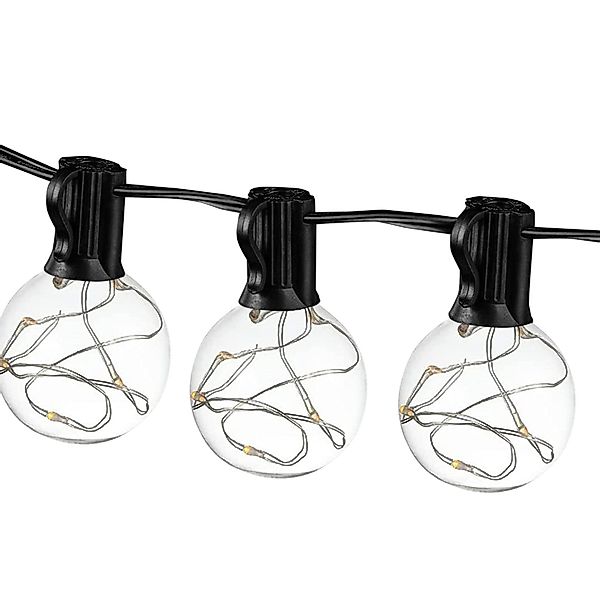 Quntis Gartenleuchte G40 Lichterkette Glühbirnen, Weihnachten, günstig online kaufen