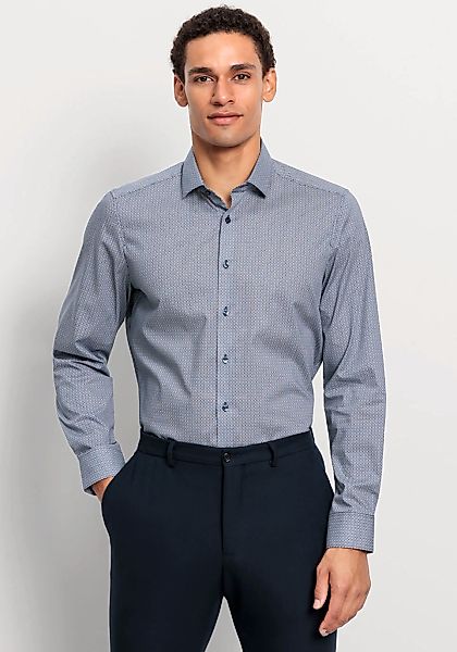OLYMP Businesshemd "Level Five body fit" mit modischem Druck günstig online kaufen
