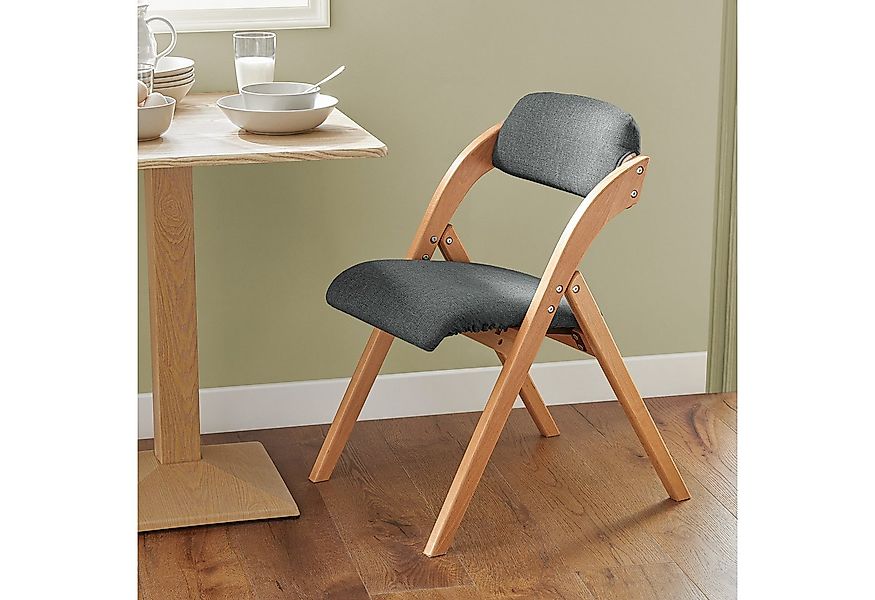 SoBuy Klappstuhl FST92, Klappstuhl Küchenstuhl mit gepolsterter Sitzfläche günstig online kaufen