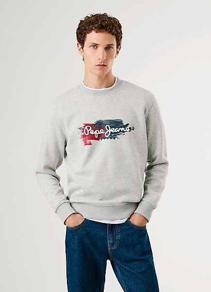 Pepe Jeans Sweatshirt "TREY CREW" Regular Fit mit Rundhals günstig online kaufen