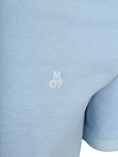 Marc O'Polo Poloshirt Piqué Dusted Blau - Größe XL günstig online kaufen