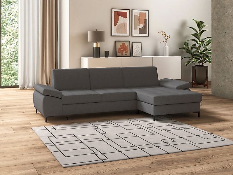 DOMO collection Ecksofa "Capelo, komfortabel, klare Linien zeichnen dieses günstig online kaufen