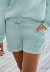 LASCANA Relaxshorts mit seitlichen Taschen und Logostickerei, Loungewear günstig online kaufen