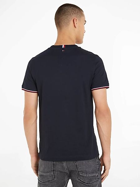 Tommy Hilfiger T-Shirt TOMMY LOGO TIPPED TEE günstig online kaufen