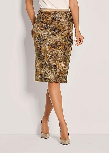 MADELEINE Midirock Eleganter Rock mit Paisley-Design Glitzernde Pailletten, günstig online kaufen