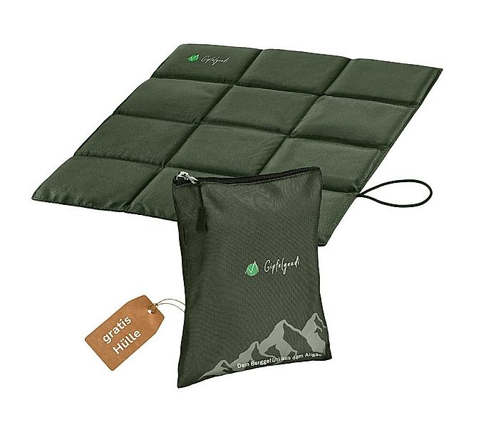Gipfelgaudi Thermositzkissen Outdoor Sitzkissen faltbar inkl. Tasche, Ultra günstig online kaufen