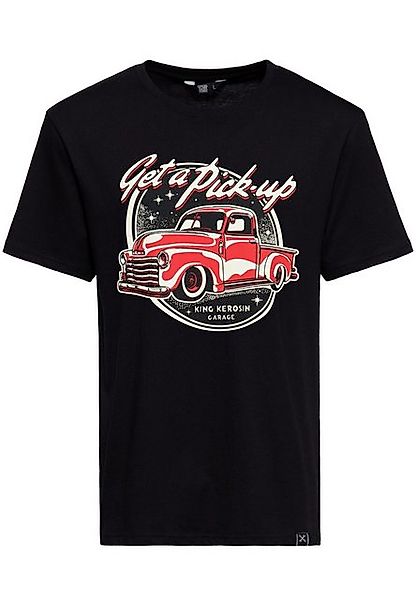 KingKerosin Print-Shirt Get A Pick-Up (1-tlg) mit Vintage-Car Print günstig online kaufen