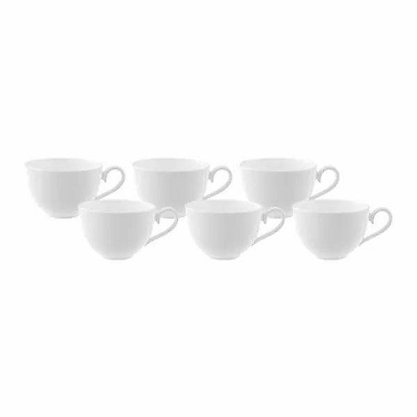 Villeroy & Boch Tasse »Kaffee- Obertasse Royal 200 ml 6er Set weiß« günstig online kaufen