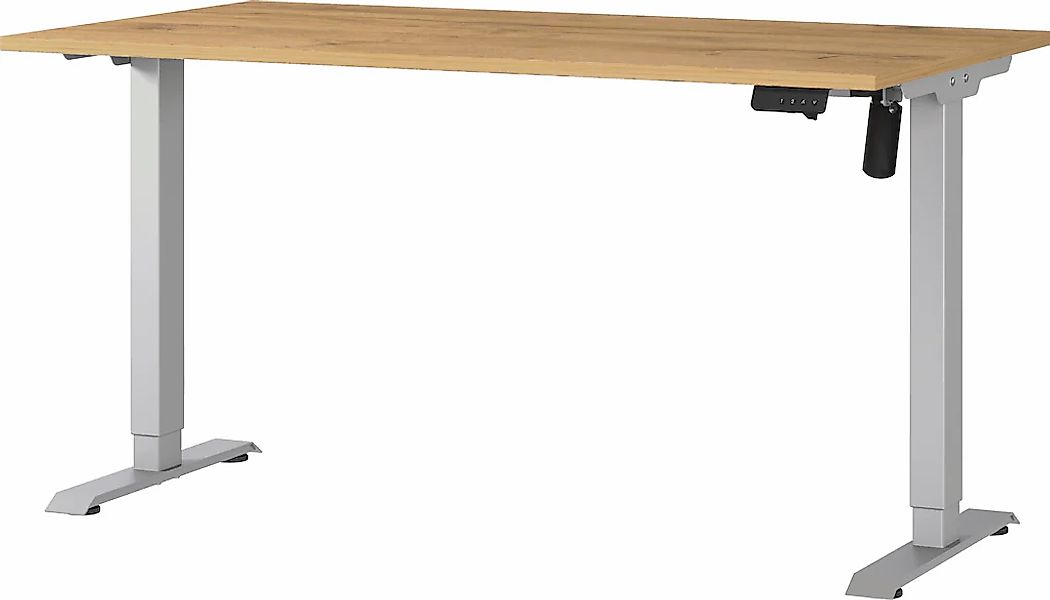 GERMANIA Schreibtisch "Boras, elektrisch höhenverstellbar", Breite 120/140/ günstig online kaufen