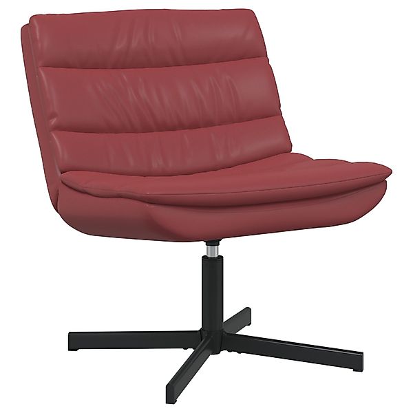 vidaXL Relaxsessel Schwenksessel Weinrot Kunstleder Standard günstig online kaufen