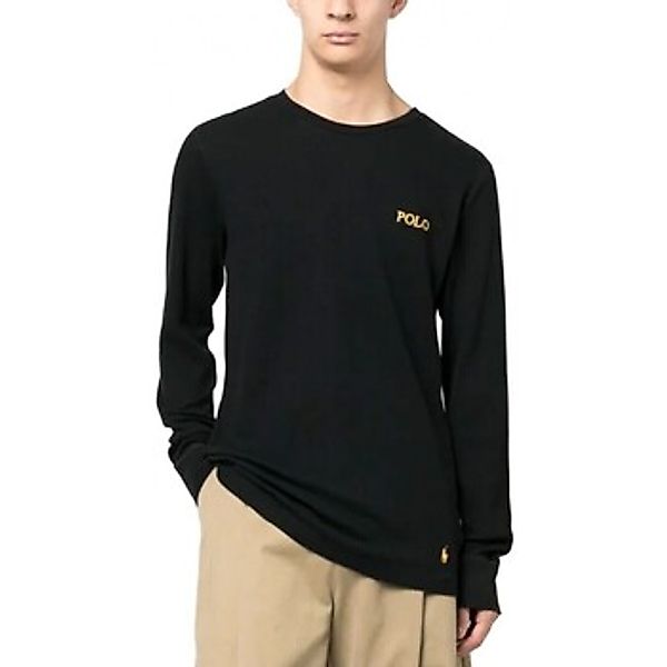 Polo Ralph Lauren  T-Shirts & Poloshirts Schwarzes Langarmshirt günstig online kaufen