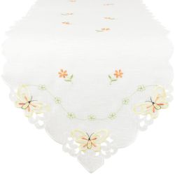 Arsvita Tischläufer bestickt 140x35cm Platzdecke (1-tlg), günstig online kaufen