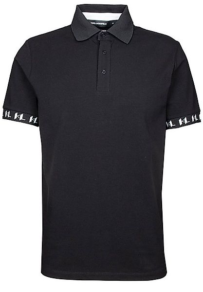 LAGERFELD Poloshirt mit Monogramm-Detail (1-tlg) günstig online kaufen