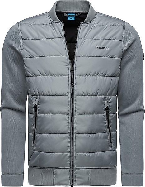 Ragwear Steppjacke Hallmar Coole Herren Übergangsjacke mit weichen Ripp-Ärm günstig online kaufen