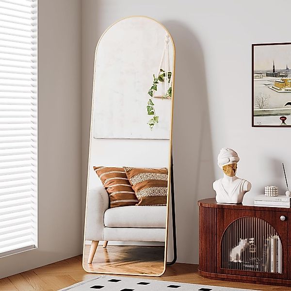 TLGREEN Ganzkörperspiegel 50/53x162cm Standspiegel mit Metallrahmen, günstig online kaufen