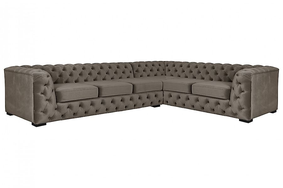 Home affaire Chesterfield-Sofa "KALINA L-Form" hochwertig Chesterfield-Ausf günstig online kaufen